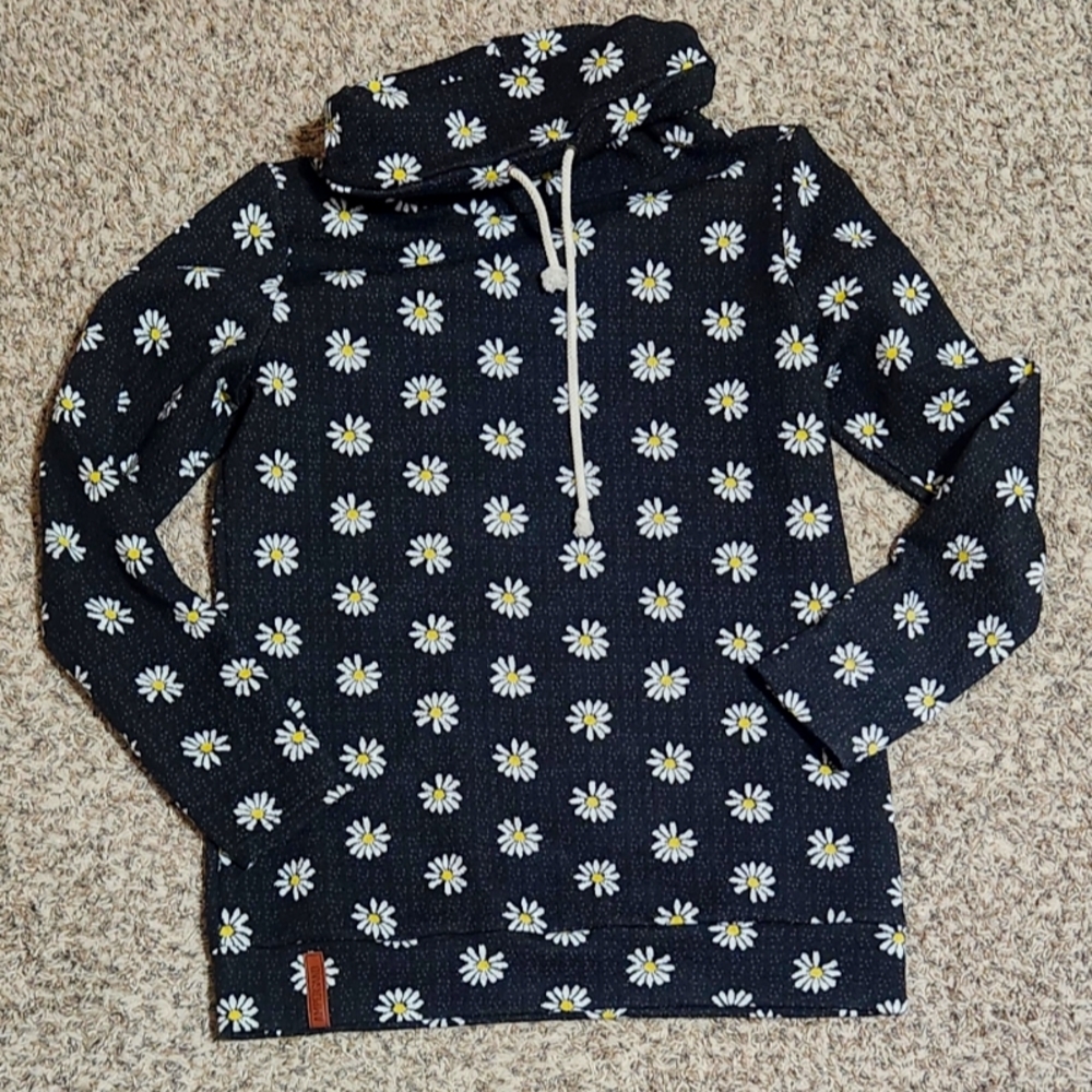 AMPERSAND AVE. XL COWL NECK SWEATSHIRT
